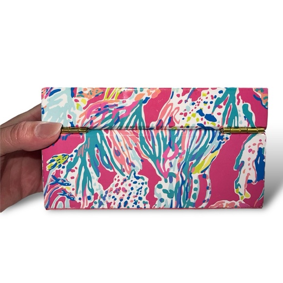 Lilly Pulitzer Jewelry Box- Dragonfruit Sunken Treasure Pattern - Picture 6 of 6